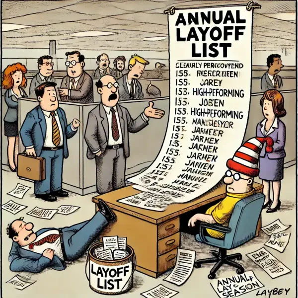 The Problem With Layoffs & Why Traditional Performance Management Fails - Resource about Performance Management