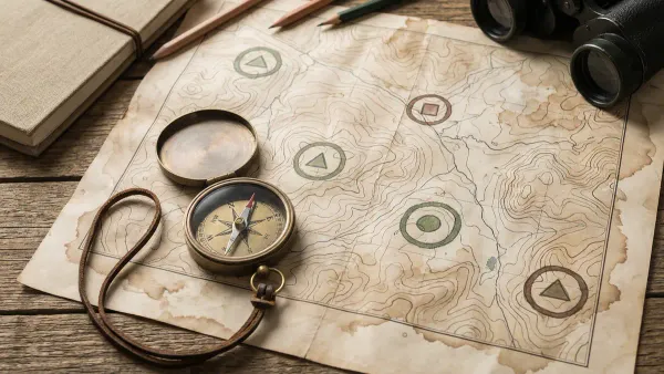 Team collaborating on OKRs implementation