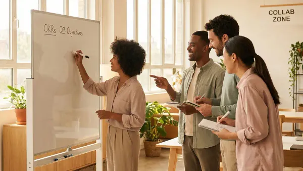 How to Implement OKRs Without Destroying Team Morale - Resource about Performance Management