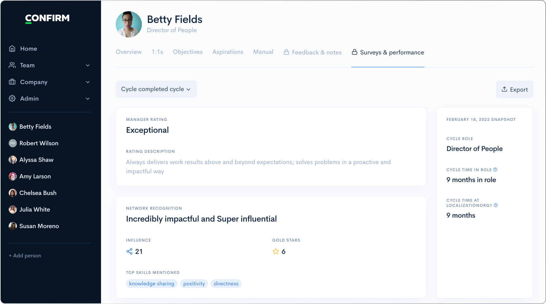 Performance management employees love