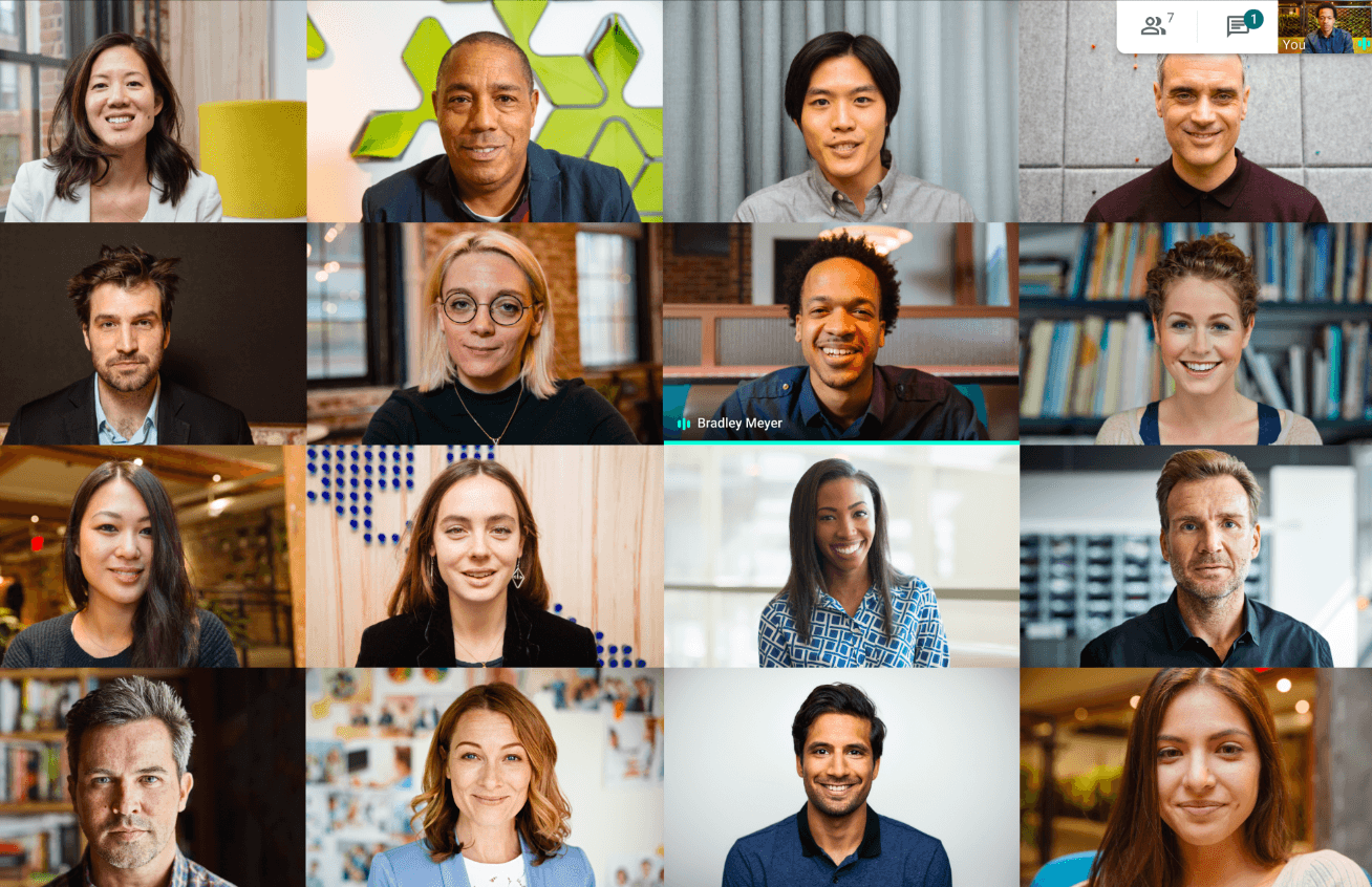 Organizational network analysis map showing how work actually gets done through cross-functional collaboration